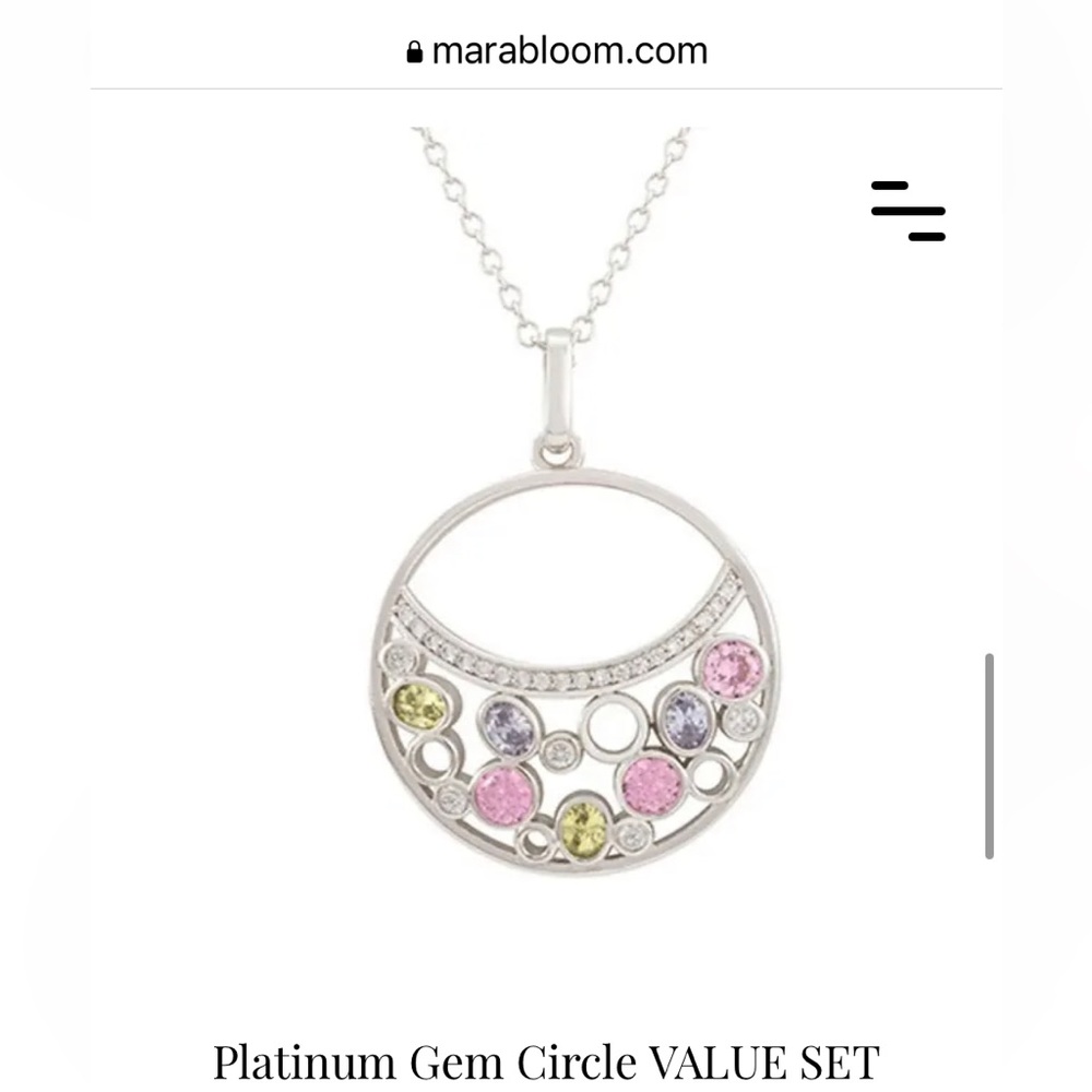 Platinum Gem Circle Value Set!